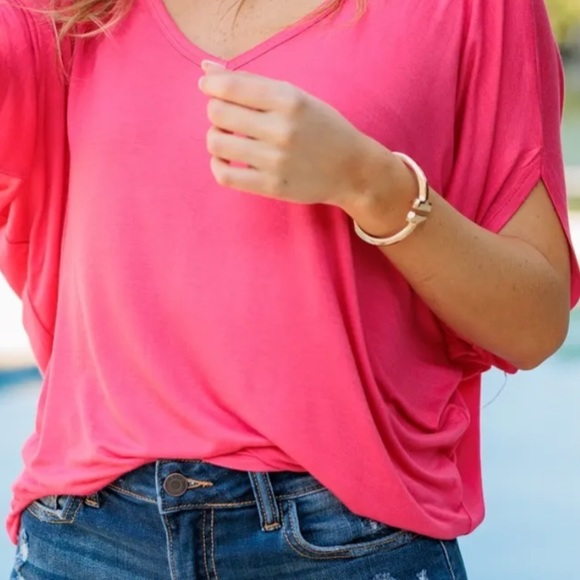 Coral top - Picture 3 of 4